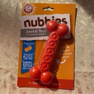 Arm & Hammer Nubbies Dental Toy for Moderate Chewer for Dogs